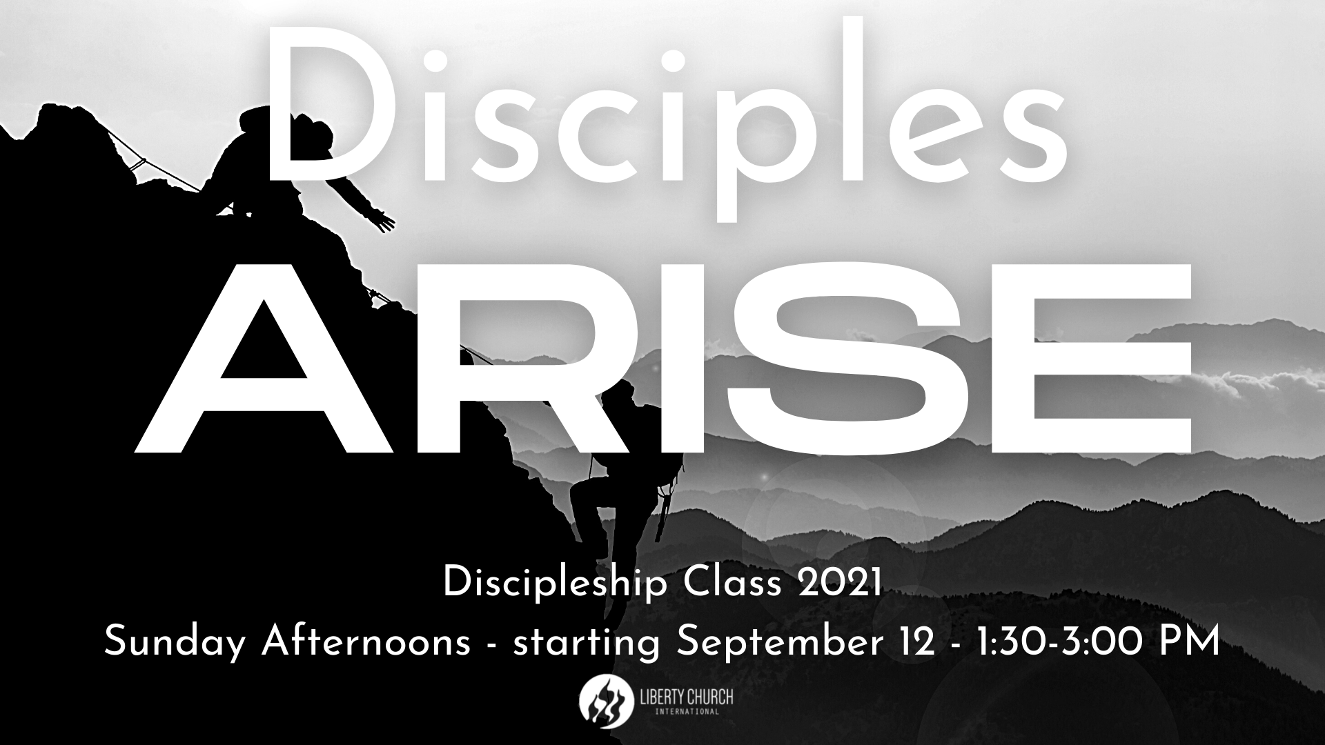 Discipleship Class, Sunday's at 1:30 pm